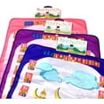 thumbnail image 7 of Muslim Prayer Rug for Kids – Smart Interactive Islamic Prayer Mat with Teaching, Talking & Music, Worship Step Guide for Toddlers & Children (Blue, 43.3x27.5 in), 7 of 7
