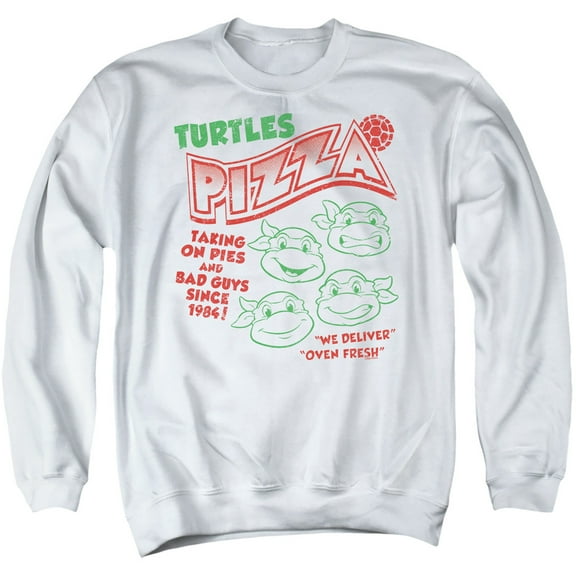 TMNT Teenage Mutant Ninja Turtles Turtles Pizza Unisex Adult Crewneck Sweatshirt