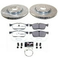 thumbnail image 3 of PowerStop Front Z36 Truck & Tow Carbon-Fiber Ceramic Brake Pad and Drilled and Slotted Rotor Kit Fits: JAGUAR Select Models K8206-36, 3 of 9