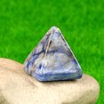 thumbnail image 3 of 1 pieza de gemas de piedra de ágata natural, cristal mineral, cuarzo, minipirámide, punto de curación energética de Reiki para chakras, torre para decoración del hogar, 3 of 5