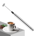 thumbnail image 3 of Batidora de mano portátil Batidora de mano portátil Batidora de café inalámbrica Batidor de huevo para café  de espuma de leche con c Soledad  Vaporizador de leche, 3 of 10