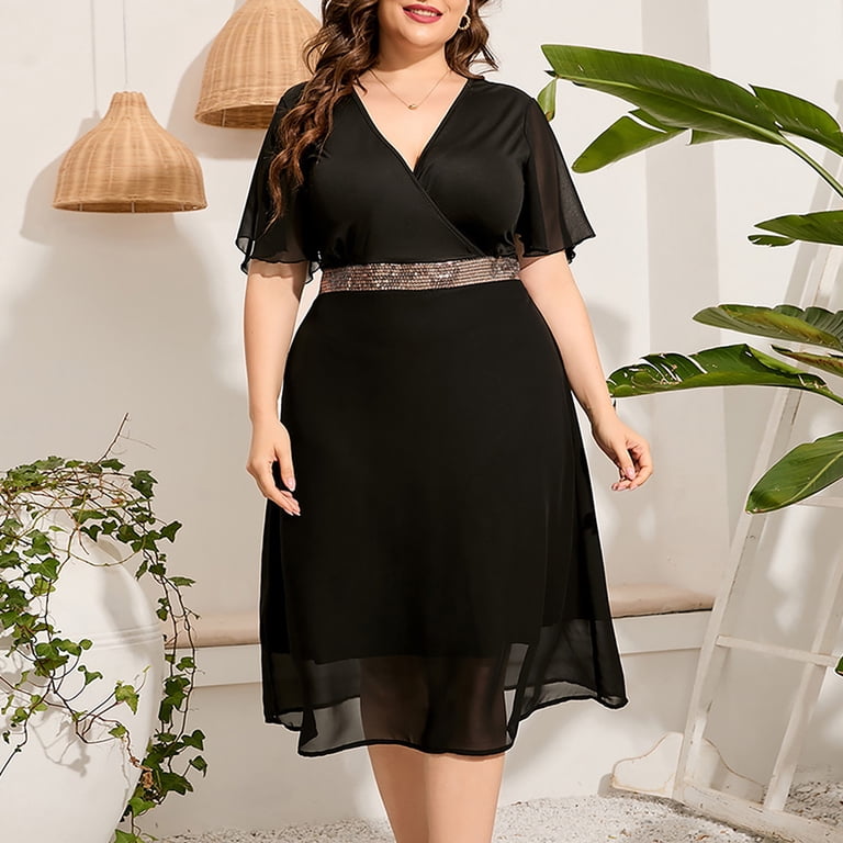 slim fit dress slacks Black Midi Sheath Dress
