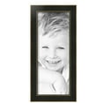 thumbnail image 2 of ArtToFrames 8" x 20" Honors Black with Gold Picture Frame, 8x20 inch Black Wood Poster Frame (WOM-5158), 3 Pack, 2 of 6