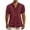 Wine-men casual shirts clearance sale, variant on Txeol Flash Deals Men's Cotton and Linen Striped Jacquard Shirts Short Sleeve Solid Color Classic Tops Button Down Casual Beach Polo Tees,Navy,L