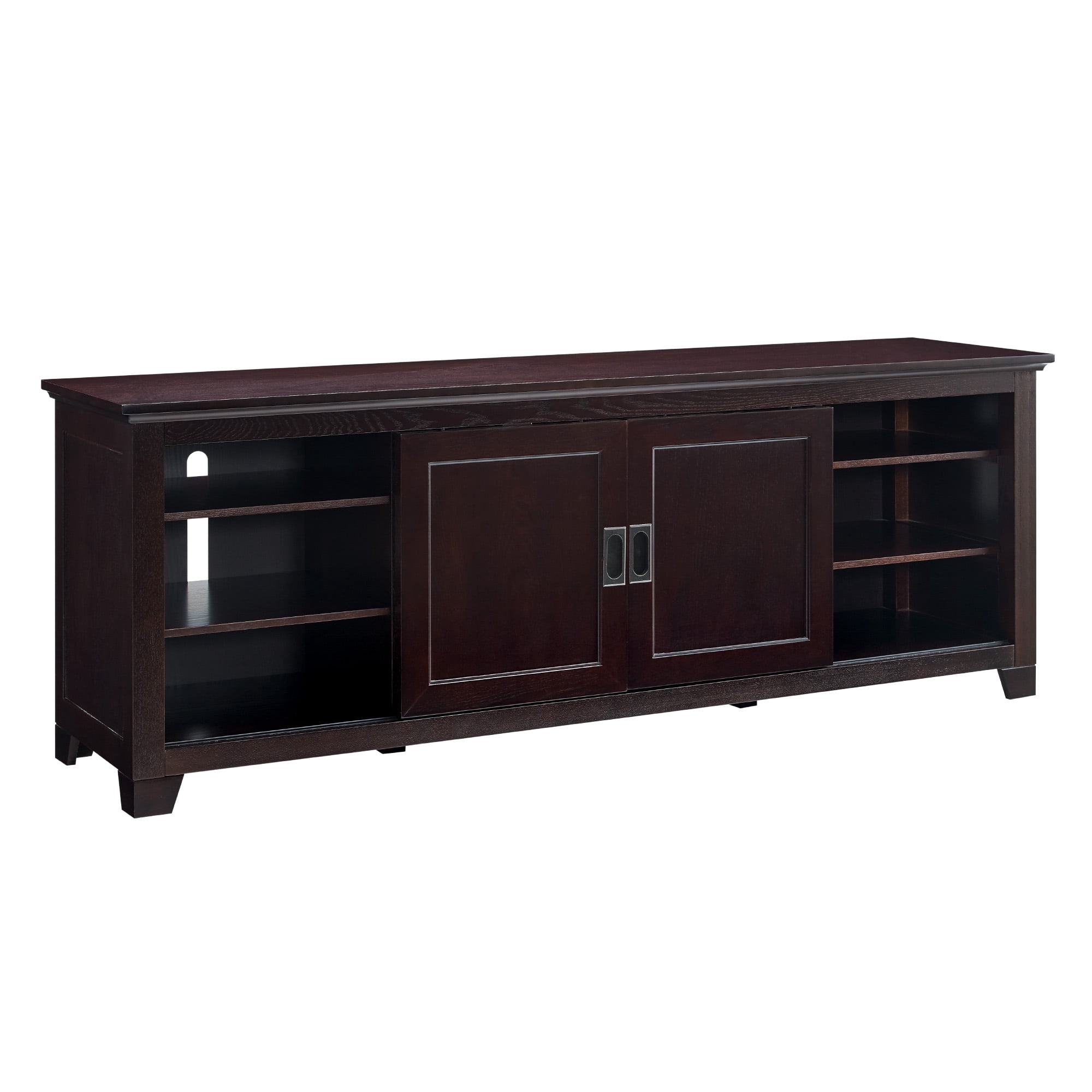 Manor Park Sliding Door TV Stand for TVs up to 78" - Espresso