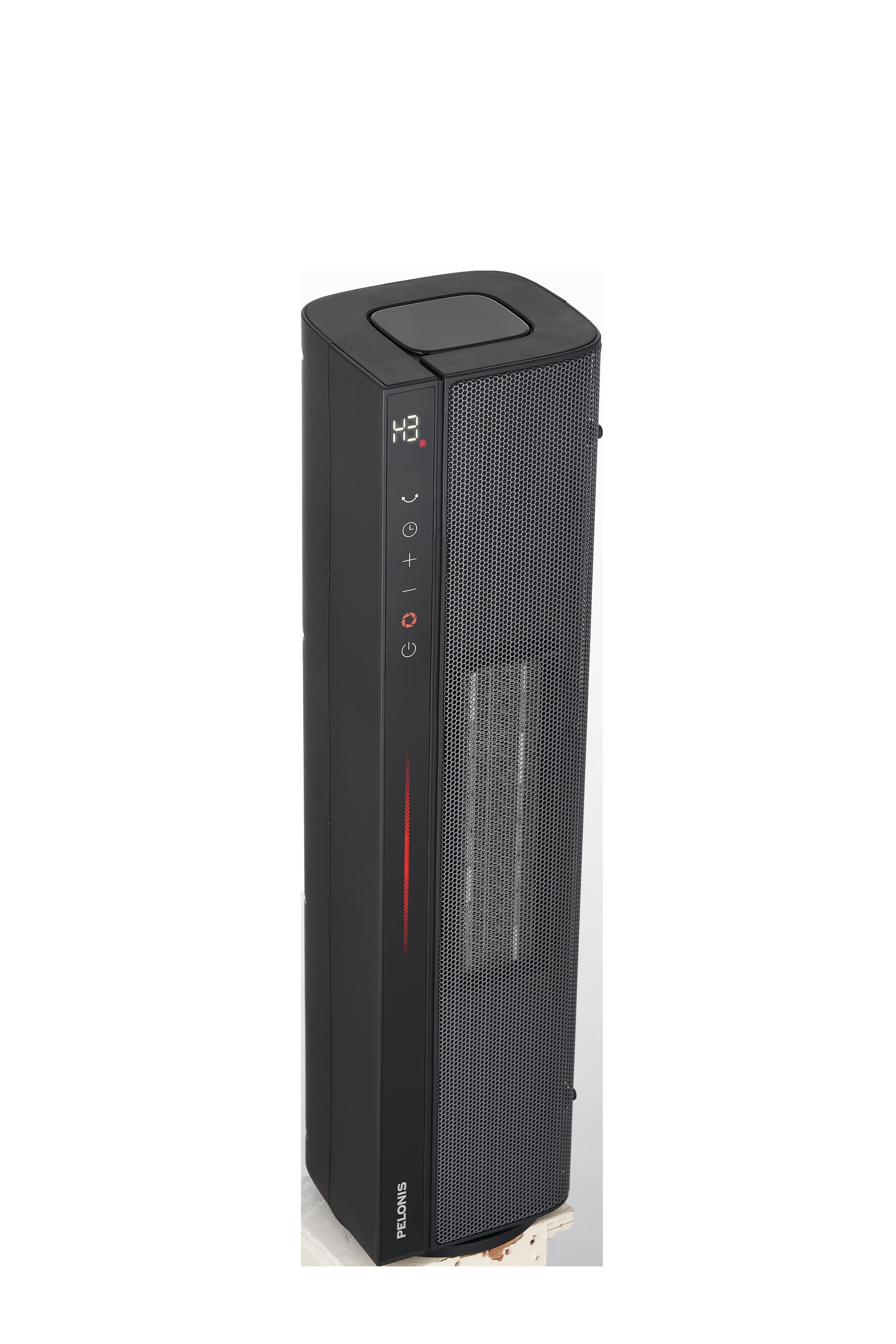 Pelonis Digital 22inch Tower Ceramic Heater, Electric, New, Black