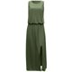 thumbnail image 2 of Vestido De Tanques Vestido sin mangas para mujer Vestido dividido sin mangas Elegante vacaciones de vacaciones (Verde oscuro S) Cgtredaw Para estrenar, 2 of 5