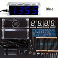thumbnail image 4 of DIY Clock Kit Digital Tube Display Date Week Temperature Alarm DS1302 Chip Soldering Project Learning Diy Electronic Kit, 4 of 5