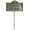 thumbnail image 5 of Oakland Living Corporation Premium Garden Marker Lets Get Growing Pewter, 5 of 5