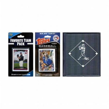 Toronto Blue Jays License Plate - CandICollectables 2014JAYSTSC MLB Toronto Blue Jays Licensed 2014 Topps Team Set & Favorite Player Trading Cards Plus Storage Album