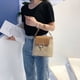 thumbnail image 1 of Bolsa Straw Weave Women Bucket Handbags Summer Beach Bolsos de hombro (marrón claro) JShteea Para Estrenar, 1 of 9