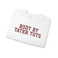 thumbnail image 3 of Tater Tot Sweatshirt Gifts Crew Neck Shirt Long Sleeve Unisex, 3 of 7