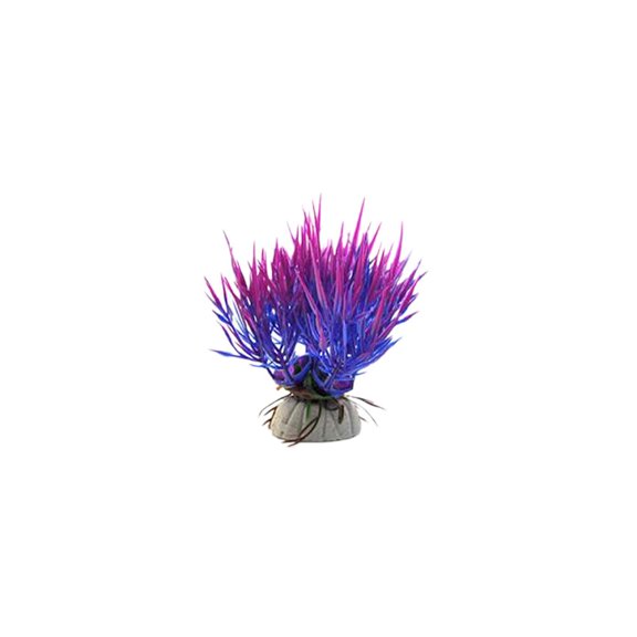 Plástico agua hierba acuario flor terrario florero plantas DIY decoración #9 Zulema Artificial de la planta acuática Hierba