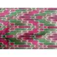 thumbnail image 4 of oneOone Cotton Cambric Fabric Chevron Kasuri Decor Fabric Printed BTY 56 Inch Wide, 4 of 4