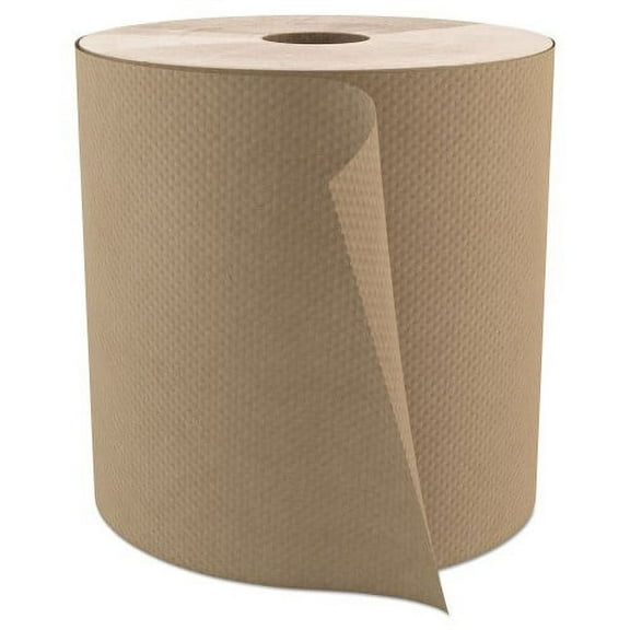 Cascades Select Roll Paper Towels, 1-Ply, 7.9" x 800 ft, Natural, 6/Carton (H085)