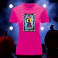 thumbnail image 3 of Playera Blusa Con Impresion De La Catrina De Loteria Dia De Muertos Tradicion Mexicana Color Fucsia Talla Grande Marca Emil SaEs, 3 of 4