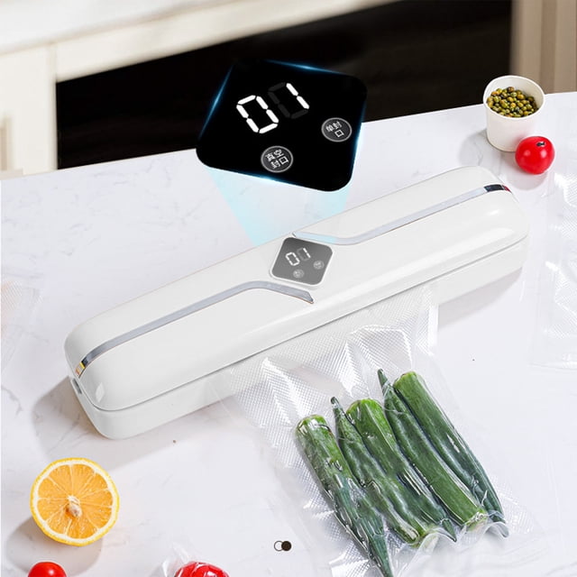TIMIFIS Vacuum Sealer Machine, Food Sealer , Dry & Moist Food Modes with Kit , Easy to Clean, Led Indicator Lights Apartment Essentials