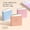 Cream-colored, variant on 3-Pack Mini Square Watercolor Sketchbooks - Thick Paper Pocket Drawing Books with Faux Leather Covers and Inspirational Quotes, Portable Sketchbooks Suitable for Artists,Creative Learni