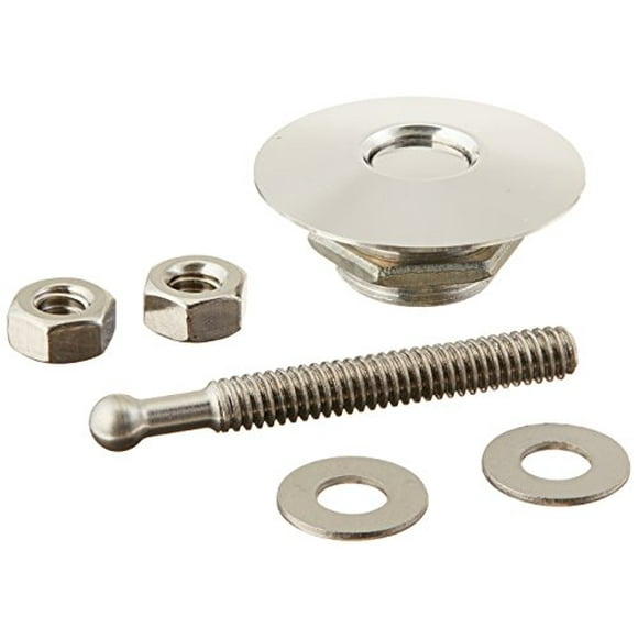 Quik-Latch Products QL-25-SP1.5 1.5" Diameter Polished Aluminum Mini Quick Release Latch