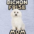 thumbnail image 2 of CafePress - Bichon Frise Mom - Cute Infant Baby Football Bodysuit, 2 of 3