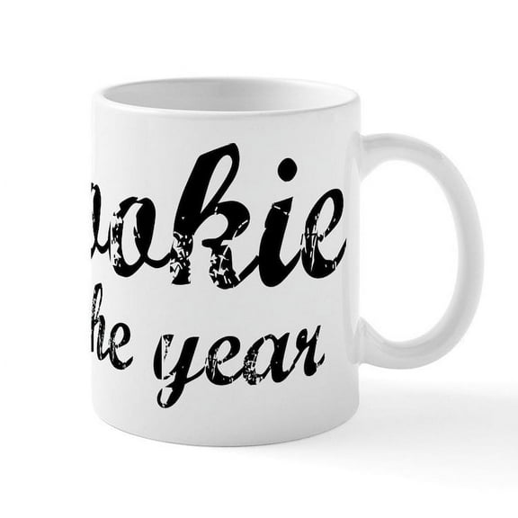 CafePress - Rookie Of The Year Mug - 11 oz Ceramic Mug - Novelty Coffee Tea Cup