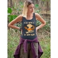 thumbnail image 2 of Ohana Sunset Lover Racerback Tank Women's -SelectDesign, 2 of 4