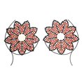 thumbnail image 1 of Jewels for Body Stick On Rhinestones Gem Craft Acrylic Crystal Bejeweled Stickers Makeup (1 Pack), 1 of 2