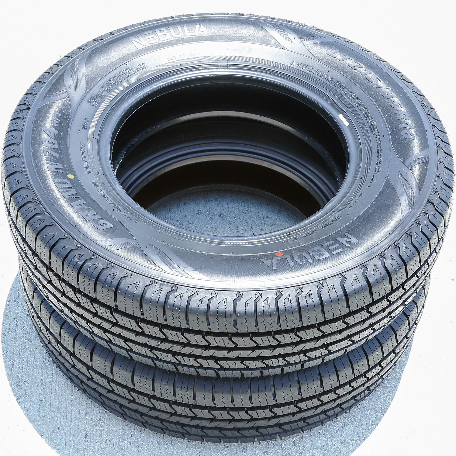 2 New Nebula Grand N704 H/T Tires 215/70R16 100H – All Season, Black Sidewall, 600AA UTQG