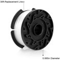 thumbnail image 2 of Bobina de repuesto de línea de 30 pies 0.065 para bordeadoras Black + Decker Paquete de 6, 2 of 5