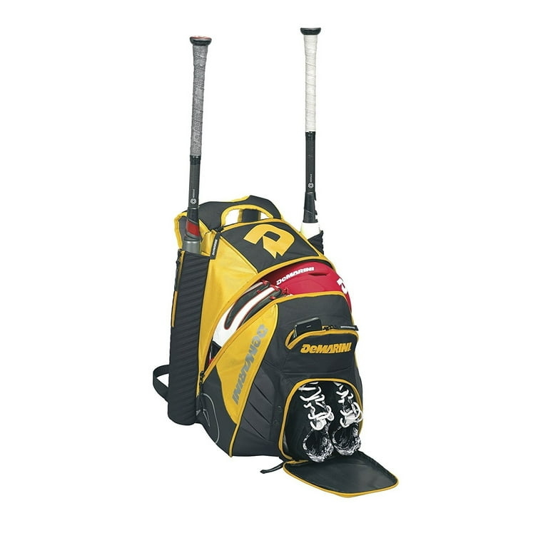 DeMarini Voodoo Rebirth Baseball Softball Backpack Yellow