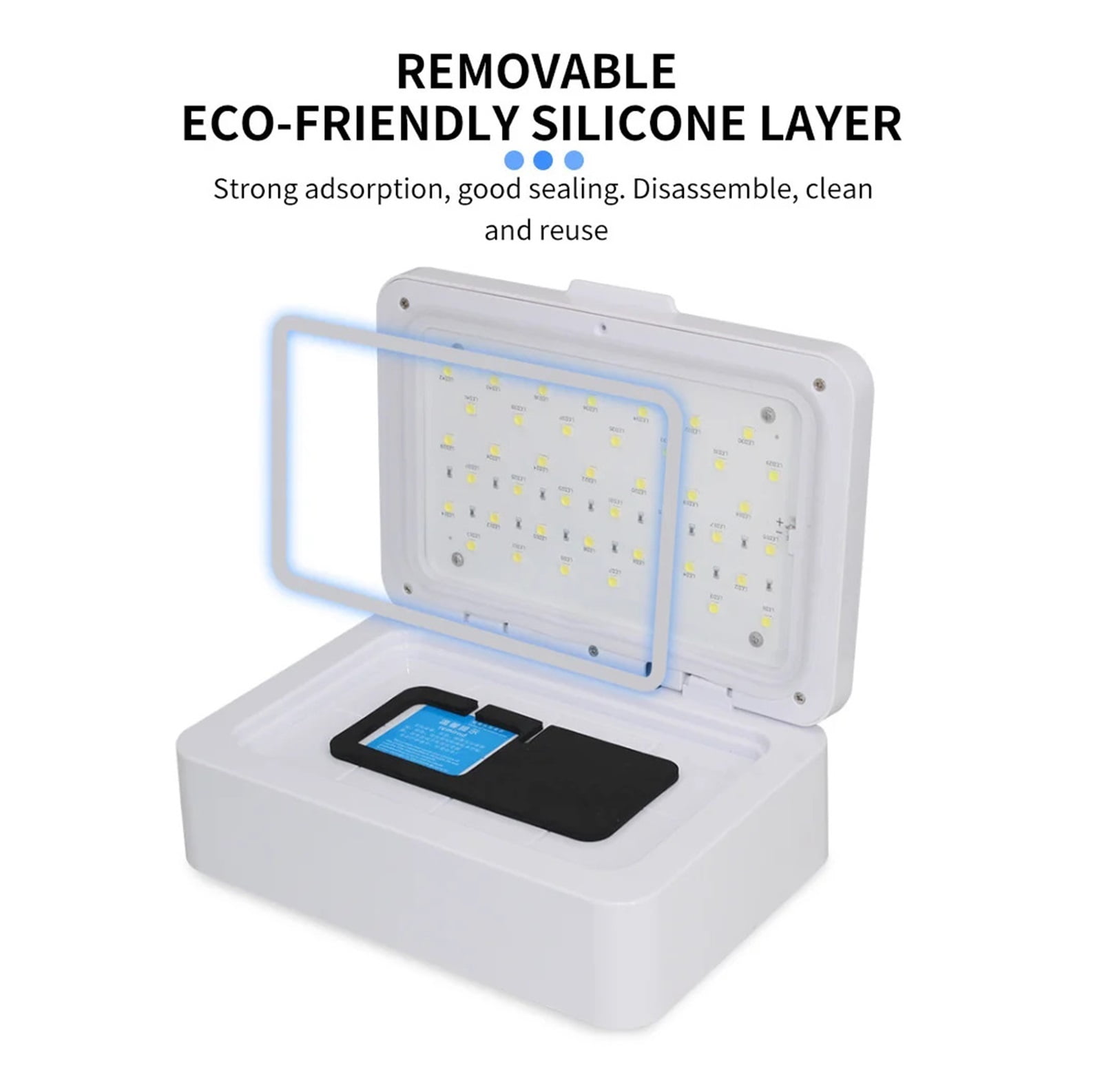 Multifunctional Intelligent UV Curing Vacuum Mute Laminating Machine For Cell Phone Straight Angle Edge Screen Protector ,High-Quality Tools