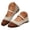 a-Brown, variant on Women Closed Toe Flat Shoes Breathable Mesh Summer Dressy Sandals Comfortable Walking Slip on Work Beach Mary Jane Shoe Pink Size 9