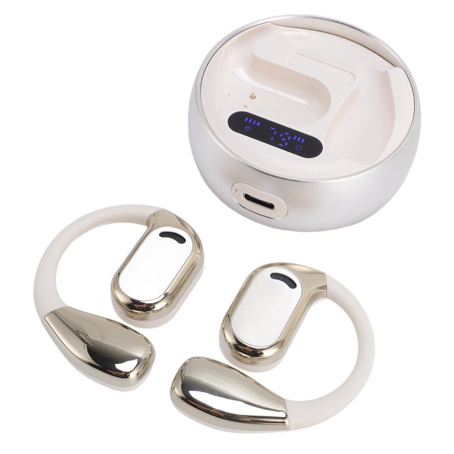 Translation Earbuds, Binaural Fingerprint Control Real Time Language Translator Earbuds with Touch Mode, HD Sound 144 Online Languages, for