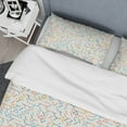 thumbnail image 4 of Designart 'Abstract geometric background. pattern.' Mid-Century Modern Duvet Cover Set, 4 of 4