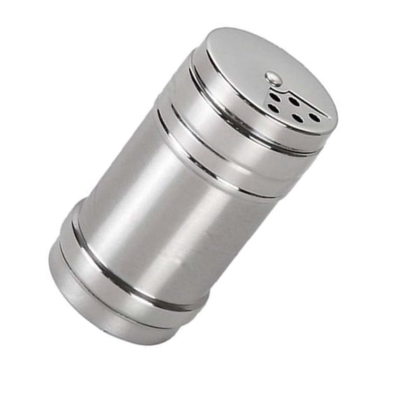 Space-Saving Seasoning Cans, Stainless Steel Shaker With Rotatable Cover, Perfect For Kitchen And Outdoor Adventures