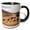 Black/White, variant on 3drose, Morocco, Erg Chegaga or Chigaga, Saharan Sand Dune, Camels 03, 11oz Mug