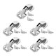 thumbnail image 3 of 5 uds bisagras de gabinete bisagras de puerta de gabinete accesorios de Hardware sin marco con tornillos bisagras ocultas para armarios muebles para 77 cm x 32 cm, 3 of 9