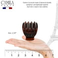 thumbnail image 2 of Camila Paris MP422 French Hair Clip for Women, Hair Side Clips, 2.5 Inch Girls Hair Claw Clips Jaw Fashion Durable Styling Hair Accessories for Women, Strong Hold No Slip Grip, Made in France, 2 of 30