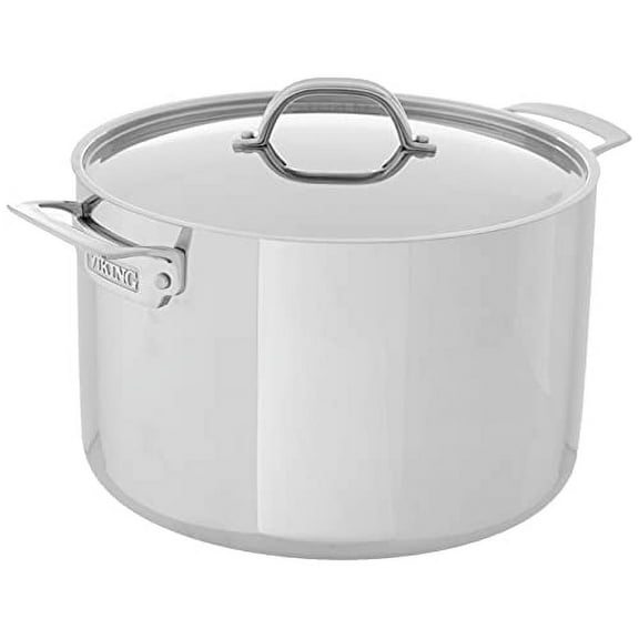 Viking 3-Ply Stainless Steel Stock Pot, 12 Quart