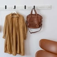 thumbnail image 6 of Unique Bargains Round Coat Hook Wall Mount Folding Hook Black 2.87"x0.91"x0.47", 6 of 7