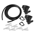 thumbnail image 1 of Boquilla de limpiaparabrisas para Chevrolet Traverse Durable No.25823360 boquilla de rociador de limpiaparabrisas frontal negro con manguera y conectores 1 Juego, 1 of 1