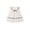 Beige, variant on REDARER Toddler Girls' Summer Dress with Ribbon Bow & Lace Trim Ruffle Hem Flowy Comfortable Casual Play Kids Outfit,3-4 Years