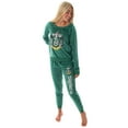 thumbnail image 6 of Harry Potter Juniors' Hogwarts Castle Houses Crest Jogger 2-Piece Pajama Set - Hufflepuff Gryffindor Slytherin Ravenclaw, 6 of 6