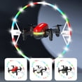 thumbnail image 2 of kttectoa Drones Gifts Drone with Cool LED Lights Remote Control Toys Gifts for Boys Girls with Altitude Hold Headless Mode Start Speed Adjustment Christmas, 2 of 9