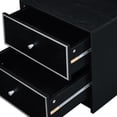 thumbnail image 4 of Black & Silver Accent Table - Transform Your Space With Style Elegant For A Stylish Dining Room, 4 of 6