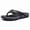 707-black, variant on -Plus Big Size 46 Men Slippers Massage Flip Flops for Men Summer Beach Shoes Breathable Sandals Men Luxury slides
