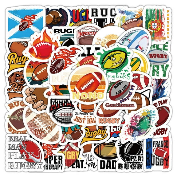 100Pcs Football Just a Girl Who Loves Stickers for Kids Gifts Water Bottle Cup Laptop Guitar Car Bike Skateboard Luggage Box Waterproof