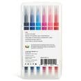 thumbnail image 6 of Twin-Tip&trade; Brush & Ultra Fine Markers, Carrying Case, Set of 12 Unique Colors, 6 of 6
