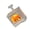 White, variant on Yihuala Miniature Fireplaces Light for Doll House Decoration LED Realistic Flame Simulation Furniture for Doll House Living Room