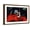 Brown Frame, variant on Art.com Keith Moon Red Drums Art Print, 18" x 12"
